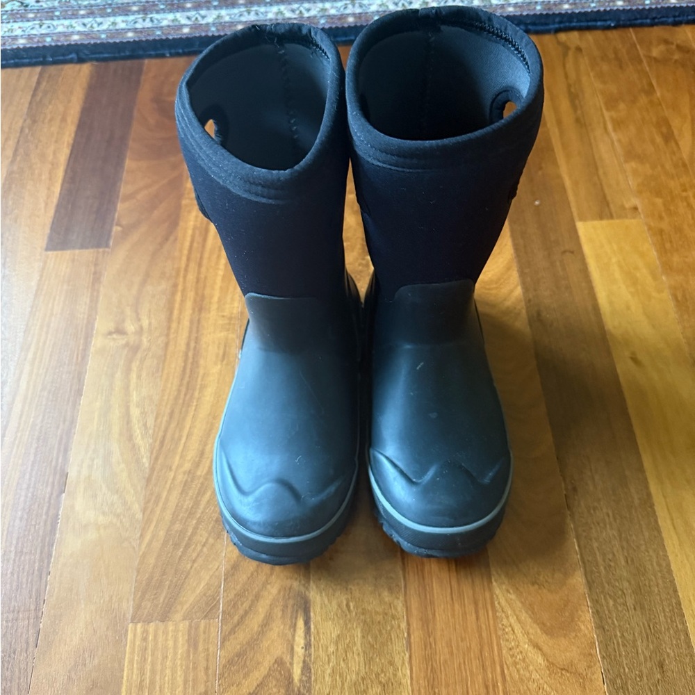 Bogs Kids' Black Waterproof Boots